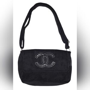 Chanel Black Precision Shoulder/Crossbody Bag - New